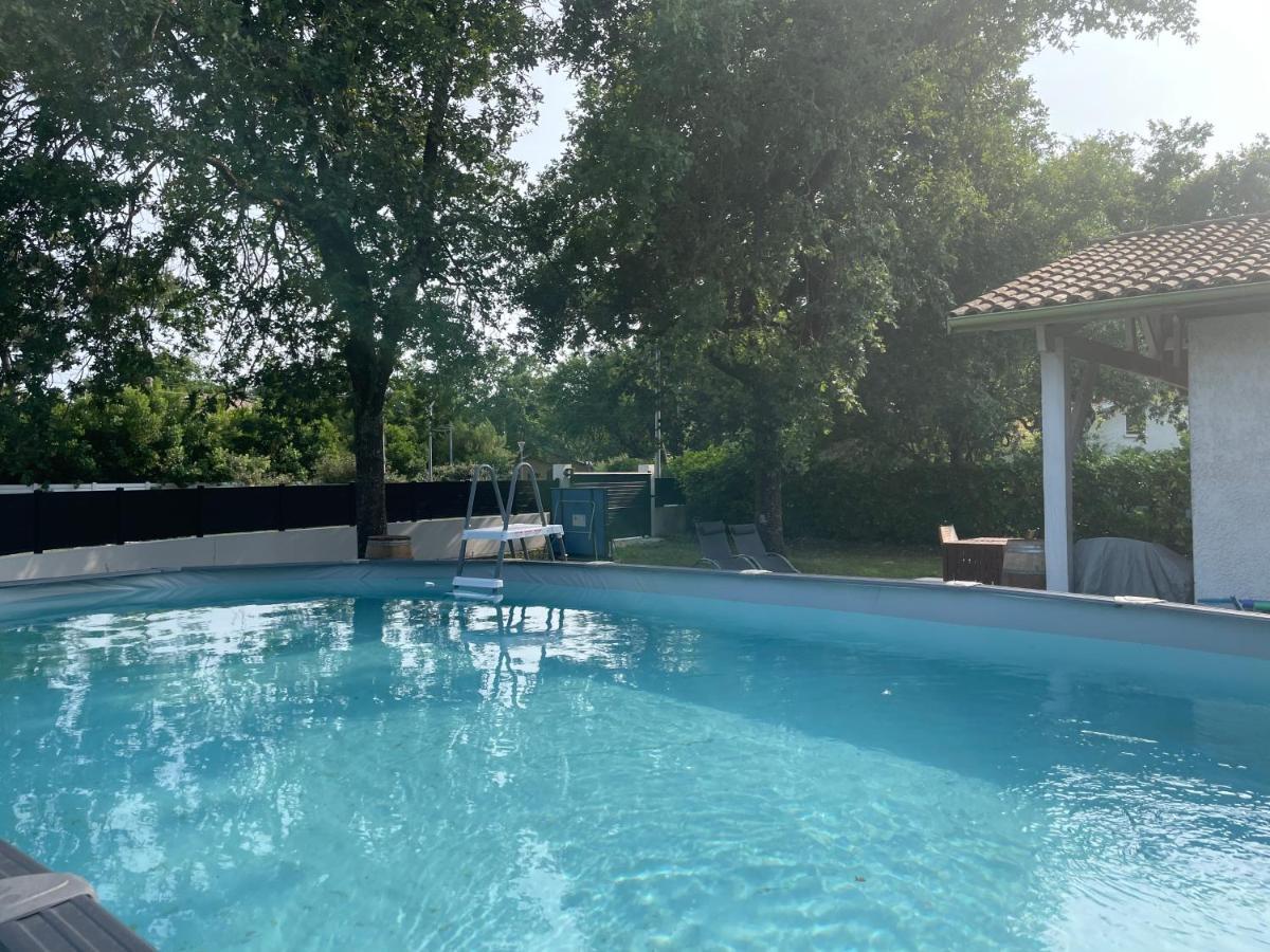 Villa Au Calme Avec Piscine, Grand Jardin Et Studio Independant Andernos-les-Bains Ngoại thất bức ảnh