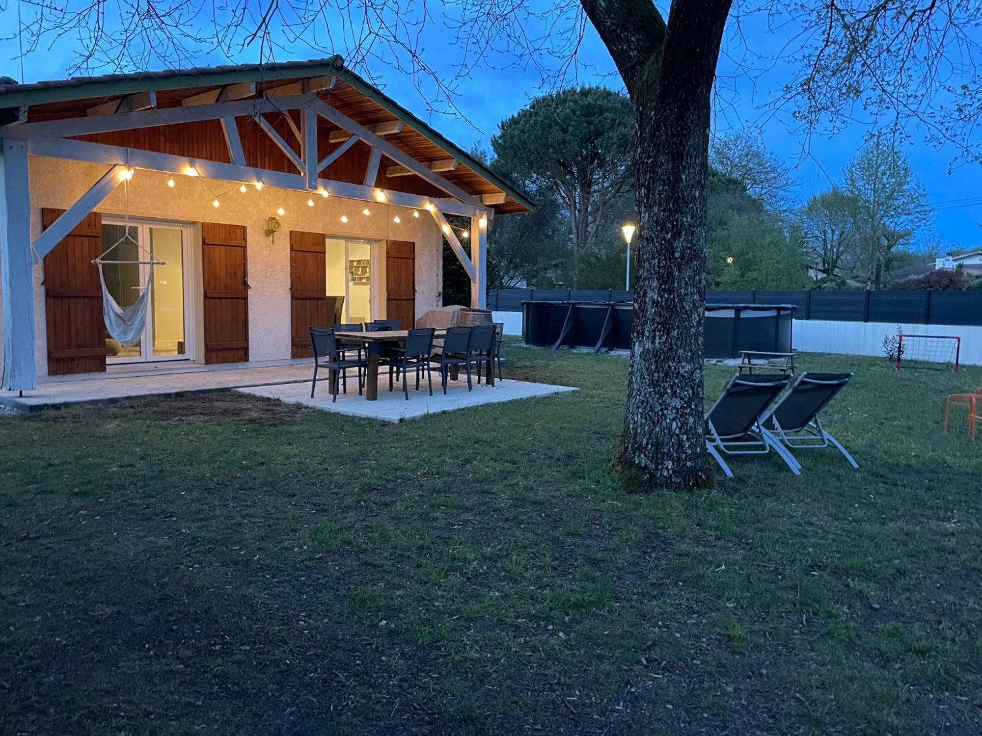 Villa Au Calme Avec Piscine, Grand Jardin Et Studio Independant Andernos-les-Bains Ngoại thất bức ảnh